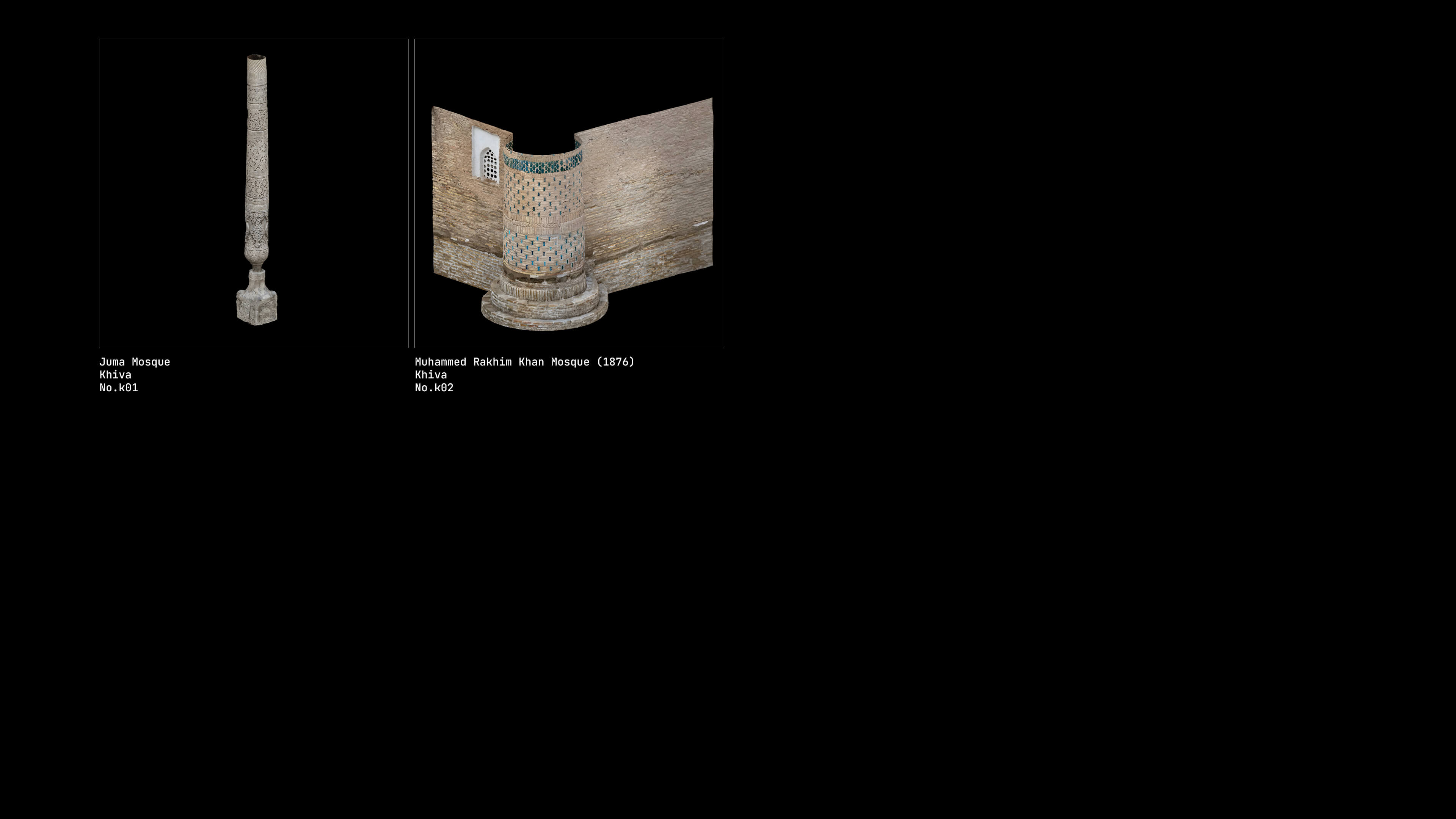 Catalogue of Scans